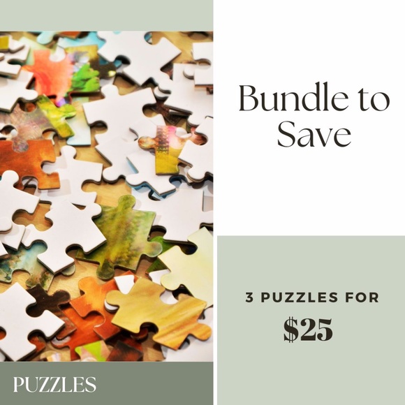 Jigsaw Puzzles 3/$25 - Picture 1 of 1